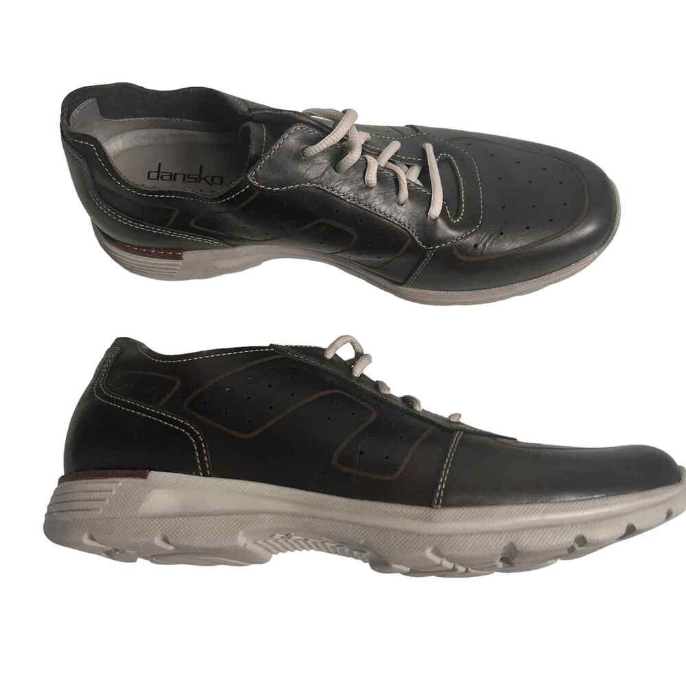 DANSKO The Wesley Lace Up Fashion Black Sneaker Men's EU 46 US 12